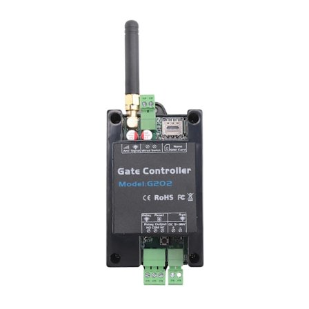 G202 GSM Portåpner 4G Enkelt Relé Bryter Mobiltelefon Elektrisk Port Fjernkontroll 850/90