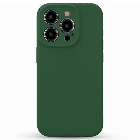 SIMPLY ROAR Flytande silikonfodral för iPhone 14 Pro Kompatibelt med MagSafe Mobiltelefonskal - Grön