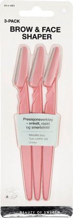 Depend Eyebrow Cutter, Makeup, Tilbehør, Øjenbrynstrimmere