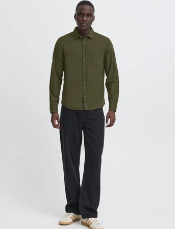 Blend Bhbent Shirt - Khaki green - S