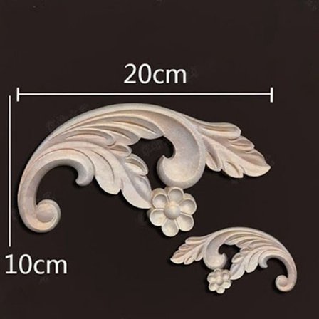 Puusta veistetyt käsityöt Puiset hahmot askartelut 20X10CM4 4