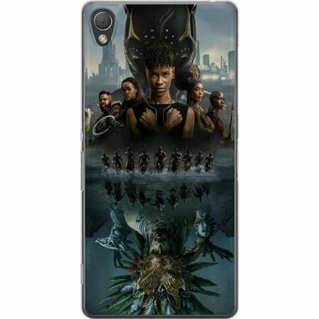 Sony Xperia Z3 Genomskinligt Skal Wakanda Forever : Black Pant