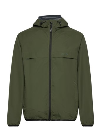 H2O Rømø Lw Rain Jacket - Packable - Khaki green - L
