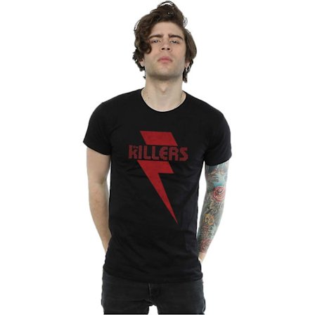 The Killers Röd Bolt T-shirt för män Vuxen S-3xl Txu230