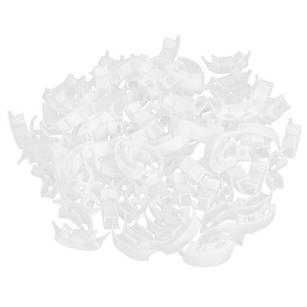 100 stk. Plastik Plantebøjer Grenbøjningsklemmer Træningsholder Havetilbehør