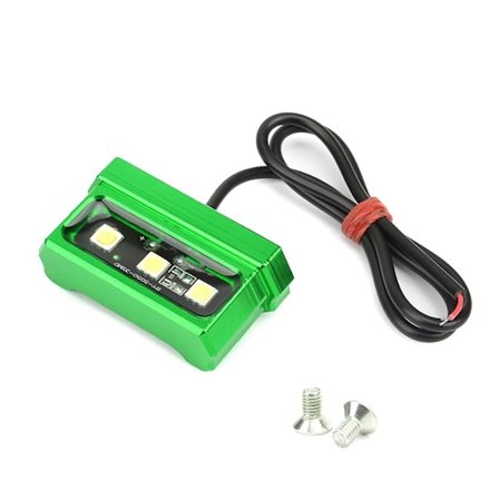 Nummerskylt Ljus Broms Bakljus GRÖN