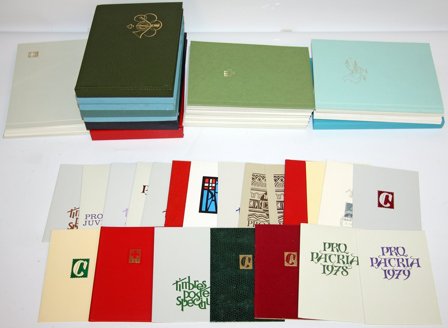 Schweiz - Kasse med præsentationsbøger og mapper