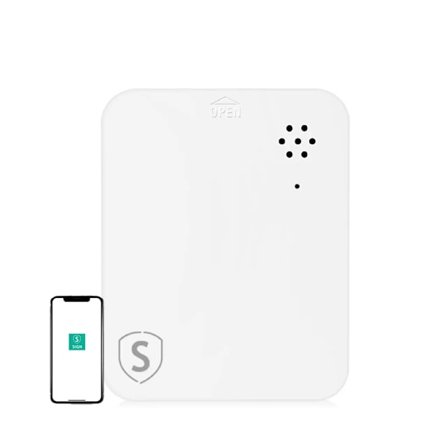 Smart Home WiFi vattenläckagesensor - Vit