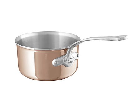 MAUVIEL 1830 Kasserolle i kobber og stål 1,7cm