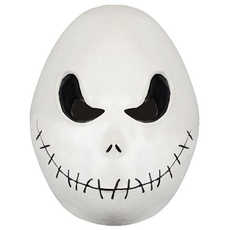 The Nightmare Before Christmas Jack Skellington Maske Hjelm Cosplay Latex Masker Halloween Fest Kostyme Rekvisitter Maskerade Klær