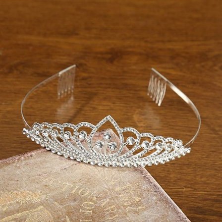 Kristallbröllop Tiaror Queen Princess Crown