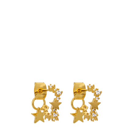 Lily and Rose Petite Capella Earrings - Crystal Örhängen Dam Guld ONESIZE