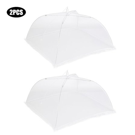 Kannettava ruokakatos Kotitalouden taittuva ruokasuojus Piknik-telttiverkko