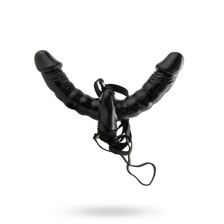 Fetish Fantasy: Vibrating Double Delight Strap-On - Sexleker Vuxen: For par