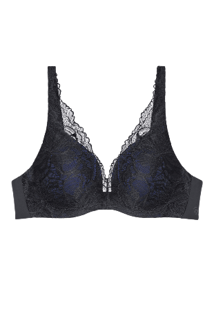 Triumph Body Make-Up Illusion Lace WP Bra Bh Dam Svart 85C