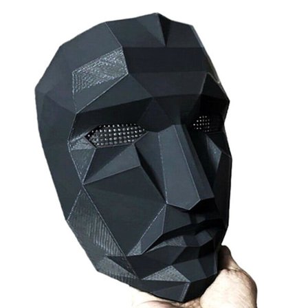 Squid Game Masker Cosplay Fest Prop Maske