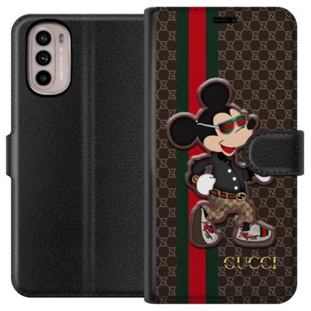 Motorola Moto G31 Tegnebogsetui CC Happy Mouse