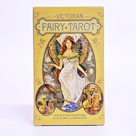 Viktoriansk fe Oracle Tarot Card