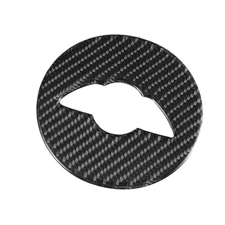 Dekorativt emblem i kulfiber, kompatibelt med Mini Cooper F55 F56 F60