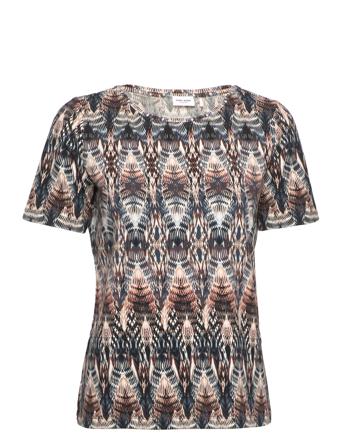 T-Shirt 1/2 Sleeve T-shirts & Tops Short-sleeved Monivärinen/Kuvioitu Gerry Weber