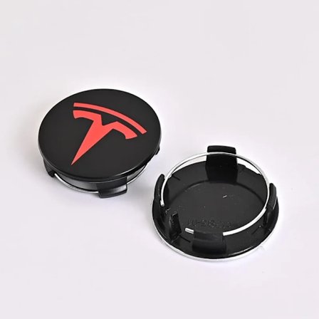 4 stk./sett 56 mm Tesla Model 3 Model Y Deksel Navkapsler Hjulsenterkapsler for Tesla Model Y X S Biltilbehør