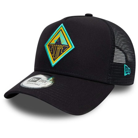 New Era Explorer Patch Trucker Unisex caps Blue One Size