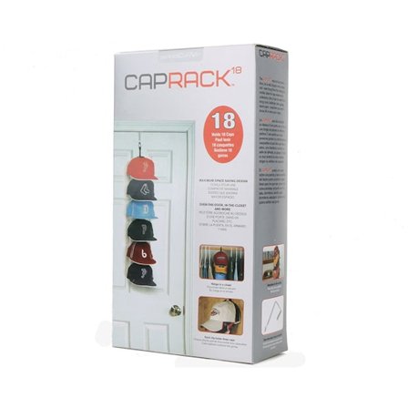 Perfect Curve - Black Akcesoria - Cap Rack 18 Caps System Black @ Hatstore