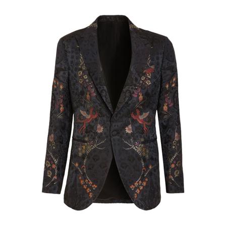 Etro - Jackor & Rockar - Blå - Herr - Storlek: M, Herr, Storlek: M