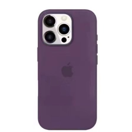 Passer til iPhone 16-serien flydende silikone mobiltelefon etui, kompatibel med MagSafe mobiltelefon sæt etui med vibrationslydeffekt animation