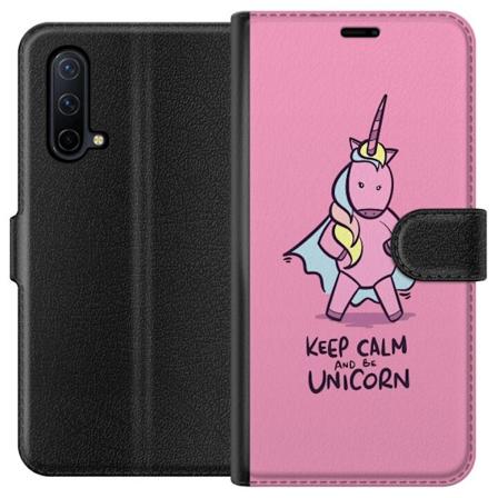 OnePlus Nord CE 5G Lompakkokotelo Pysy Rauhassa Yksisarvinen