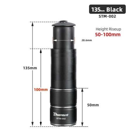 Sykkel gaffel stamme høyde forlenger styre stige opp adapter