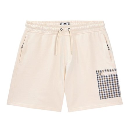 Weekend Offender Lerena Fleece Shorts för män XL Cream