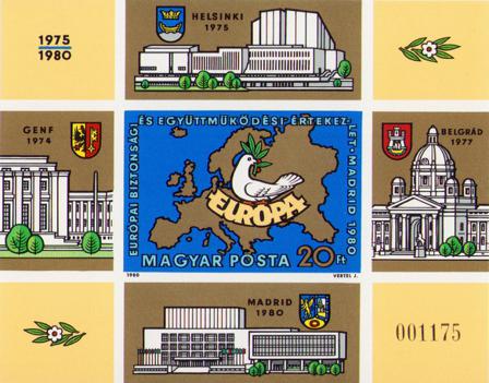 Ungarn 1980 - MICHEL Bl. 147B - Postfrisk