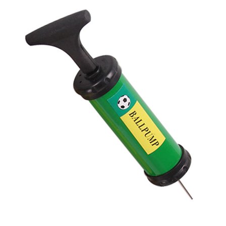 Bollpump för alla sporter, liten luftpump, handhållen pump för basketboll, fotboll, rugby, volleyboll, bollar, portabel luftpump med nål för resor