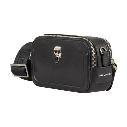 Karl Lagerfeld, shoulder bag Czarny, Kobieta, Rozmiar: ONE Size
