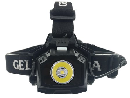 Gelia 4088100011 Pannlampa 1000 lm, uppladdningsbar, Belysning