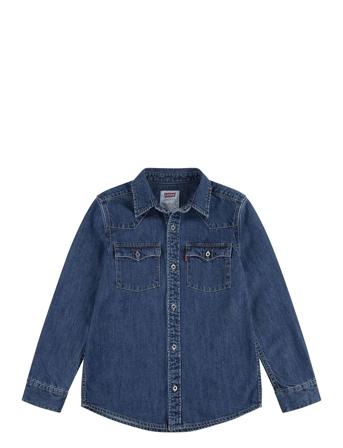 Levi's New Barstow Western Shirt Blue Levi's