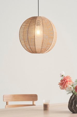 Jotex - BRONTE taklampe Lys brun - Kjøp Taklamper hos Jotex