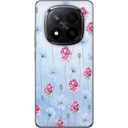 Yhteensopiva Puhelinkuori Xiaomi Redmi Note 14 Pro+ Petal Reverie Sky Blue