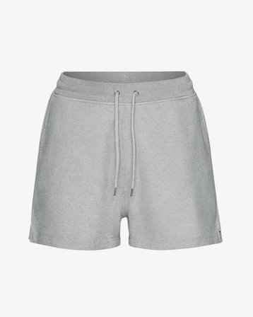 Women Organic Sweatshorts - Heather Grey