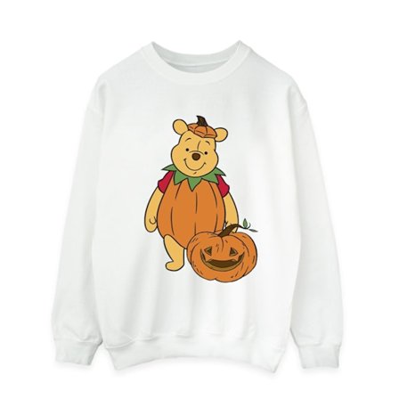 Nalle Puh Herr Pumpkin Halloween Tröja XXL Vit
