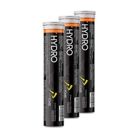 PurePower Hydro 20 tabs 3-pak Appelsinsmag, Sport & Velvære, Protein & Energi, Elektrolytter