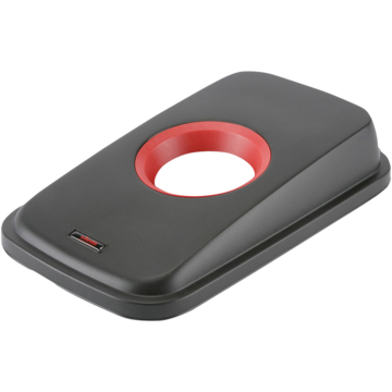 LOKK GEO RUND M/ÅPNING RØD