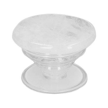 Sten Telefon Grepp för Flickor Retractable Universal Positiv Energi Halvädelstenar Telefon Grepp Stativ Hållare Typ A