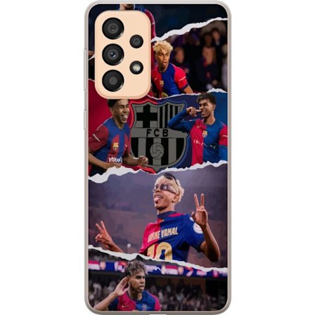 Kompatibelt Mobilskal till Samsung Samsung Galaxy A33 5G Yamal Fotboll Spelare Barcelona