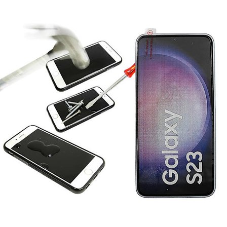 Full Frame Glas skydd Samsung Galaxy S23 5G