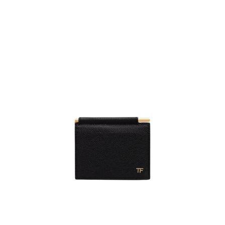 Tom Ford Card Holder , Zwart , Heren , Maat: ONE Size Portefeuilles