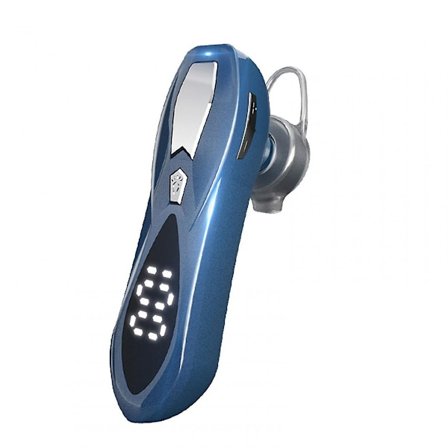 Ensidig trådløs Bluetooth-hovedtelefon, langvarig udskiftning udendørs sportshovedtelefon, hovedtelefon med mikrohuller.