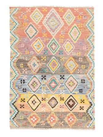 Kilim Berber Style Rug 128X182 Afghanistan