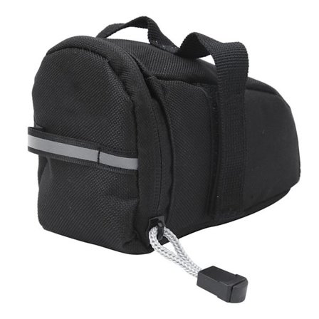 Svart Cykelsadel Bakre Förvaringsficka Cykling Väg Mountainbike Sadelväska Tillbehör